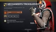 Destiny 2's Mechaneer's Tricksleeves (Image via Bungie)